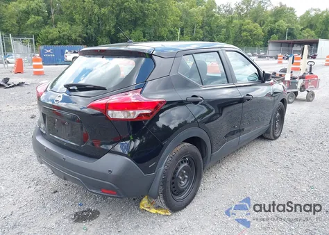 2020 Nissan Kicks S Xtronic Cvt z USA, uszkodzony, nr VIN 3N1CP5BV2LL580294